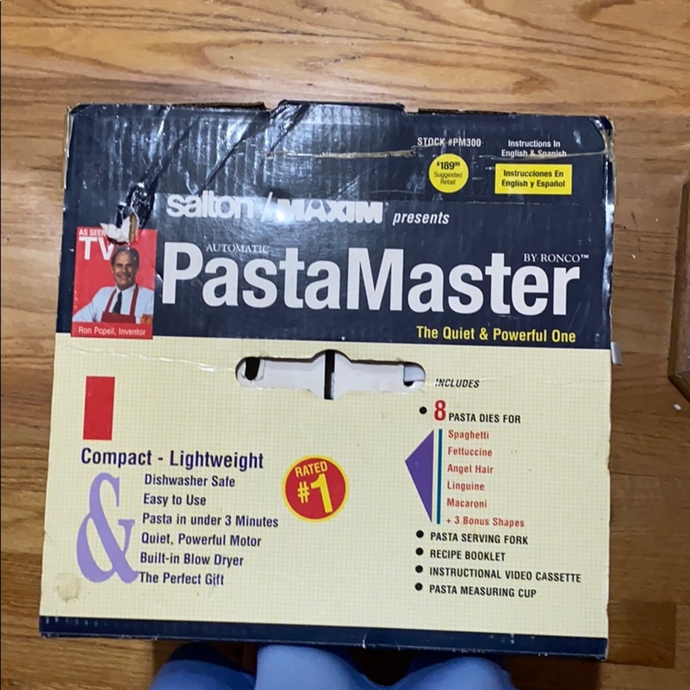 Electric Pasta Maker I never used this machine